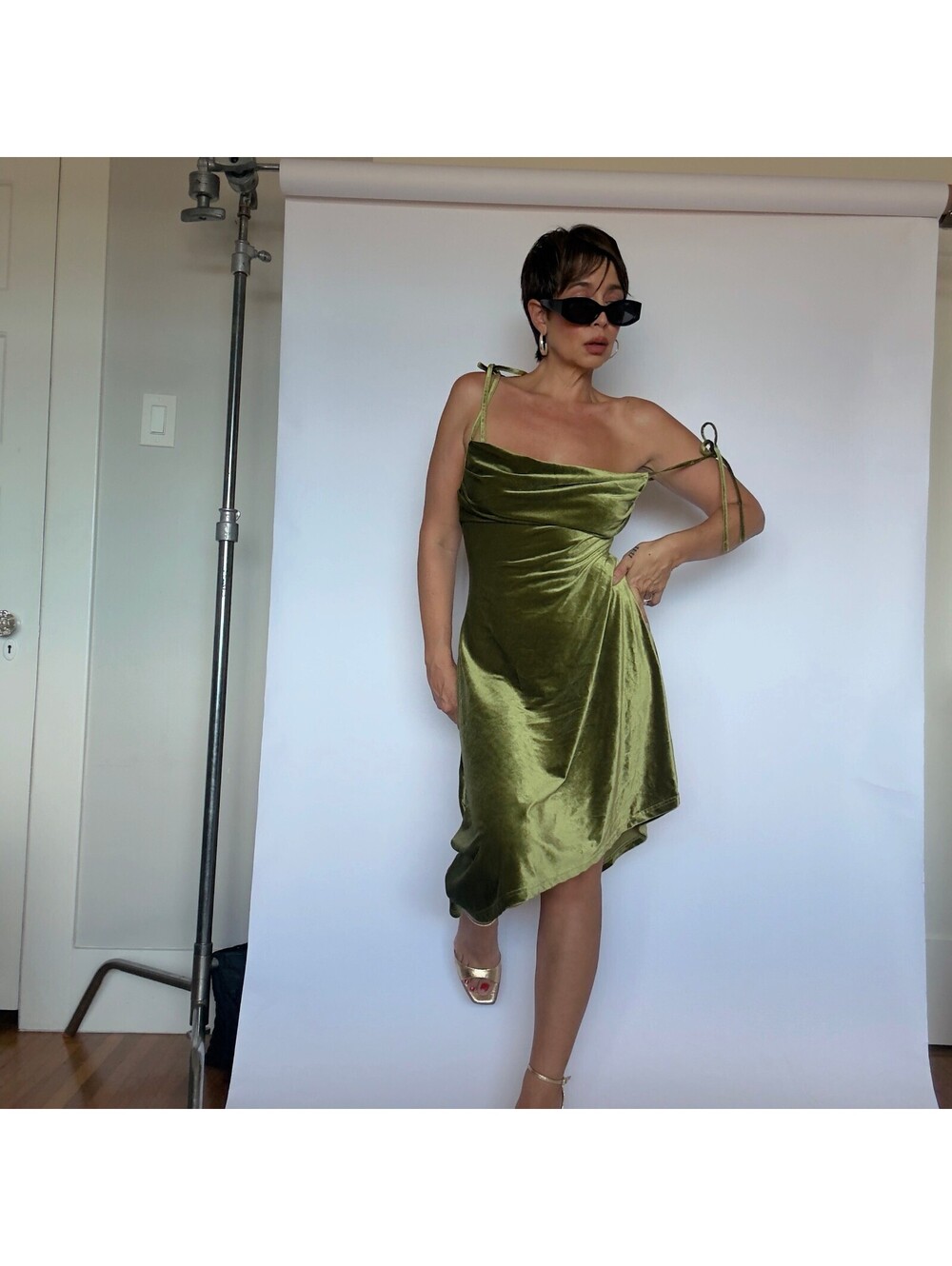 Y2K Velvet Dress